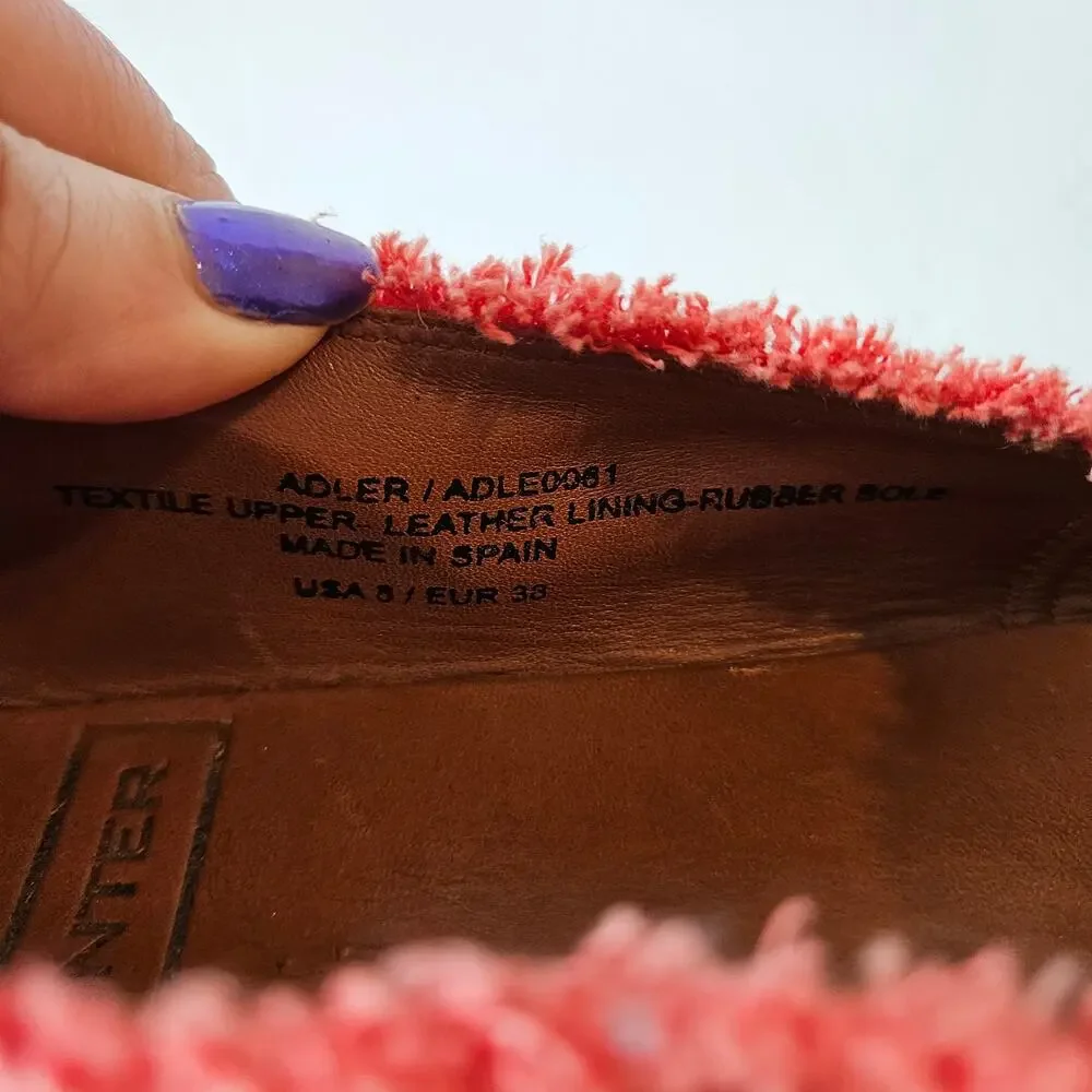 Hunter Adler Espadrille Flats Shoes Slip‎ On Women's 8 Summer Vacation Casual